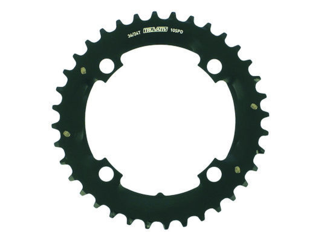 Chainring MTB 104 BCD Specialized (36-24) 2x10 / black / 104x36T