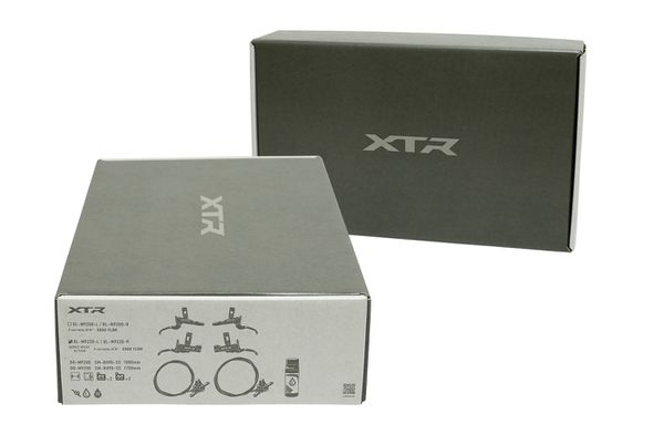 Scheibenbremsen-Set XTR BR-M9220 mit BL-M9220 Upgrade Kit vorne & hinten Box