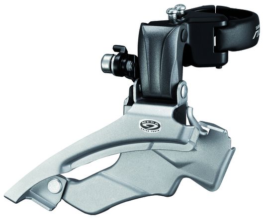 ALTUS M371 Regular-Swing Umwerfer Tourenvelo 3x9, 44/48 Z. / schwarz/silber / Tourenvelo 63-66°