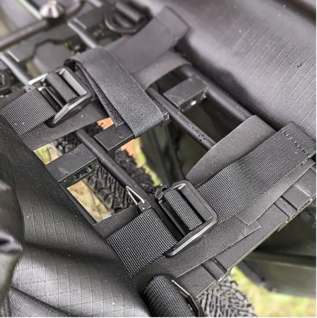 DRY-LITES Hinterradtaschen (Duo) / black / 28 L