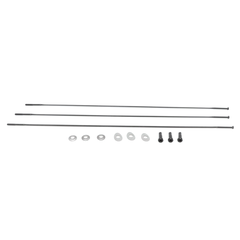 Spoke and Nipple 268mm CX-Ray Straight Pull Qty 3 / black