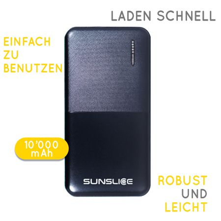 GRAVITY Powerbank / black / 10000mAh, 37W Output: 15W