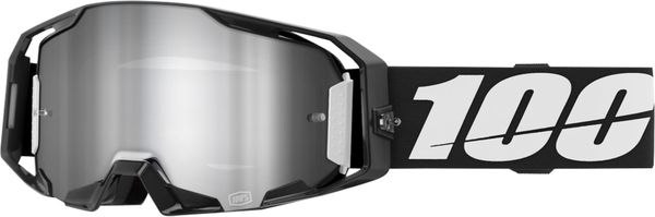 Goggle Armatic / Black - Mirror Silver Flash Lens / schwarz