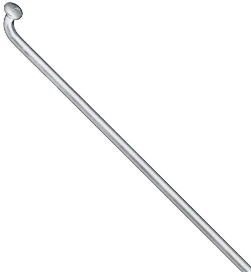 DT CHAMPION Speiche silber, Ø 2.0mm / silber / 255mm