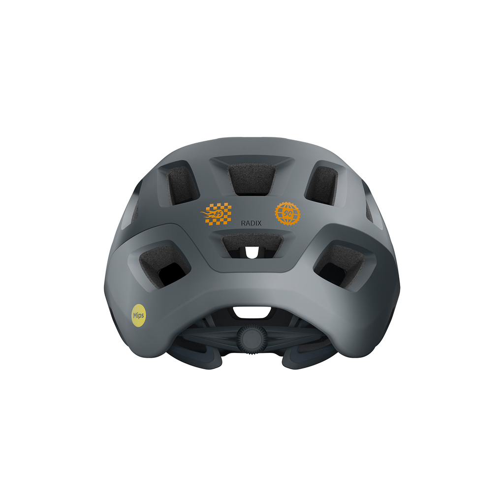 RADIX MIPS Velohelm / matte dark shark dune / L 59-63