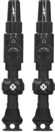 BIG BORE LITE TUBELESS VALVES / schwarz / 65mm, Felgenhöhe bis 25mm