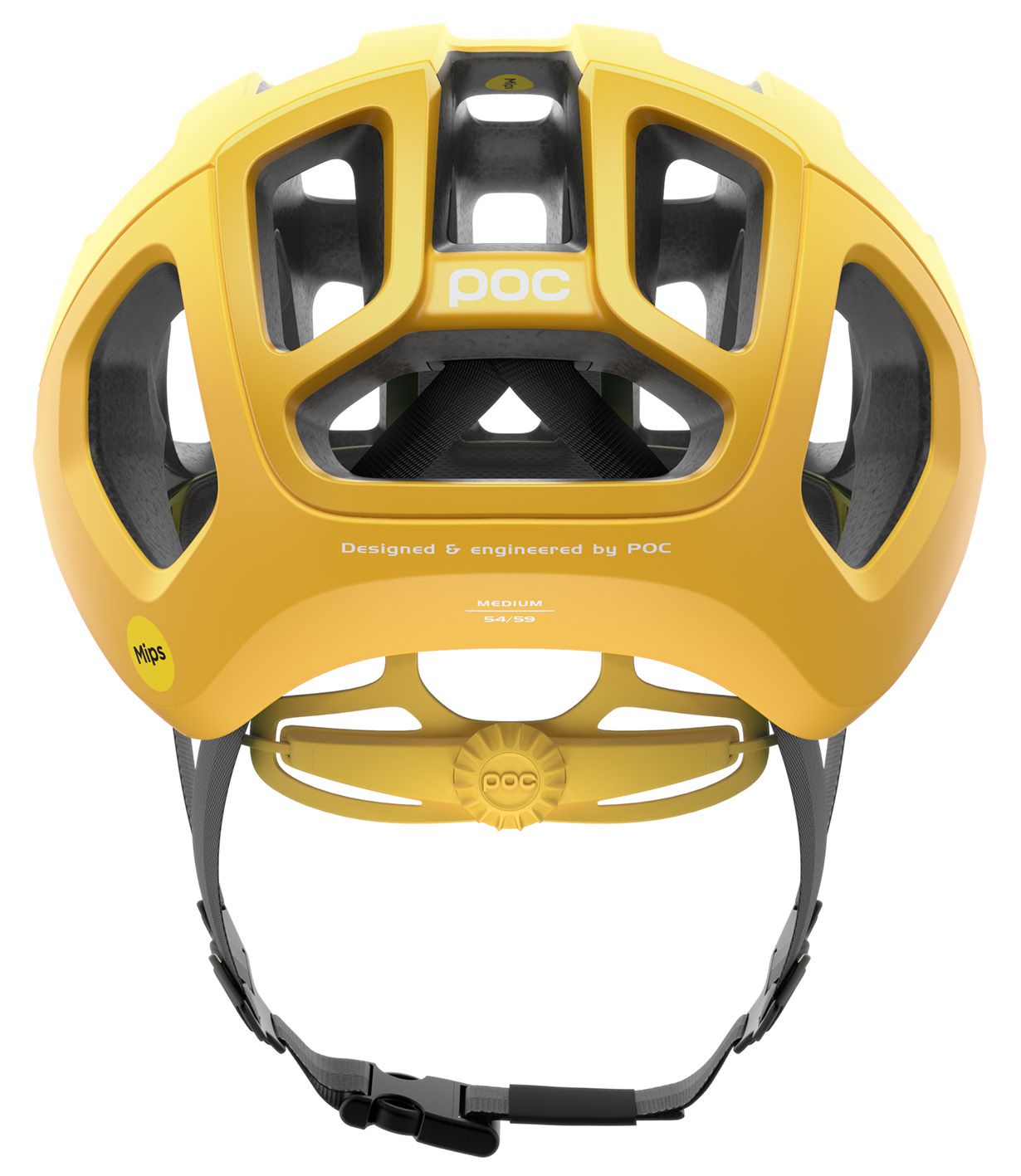 VENTRAL AIR MIPS Rennvelohelm / aventurine yellow matt / 50-56CM