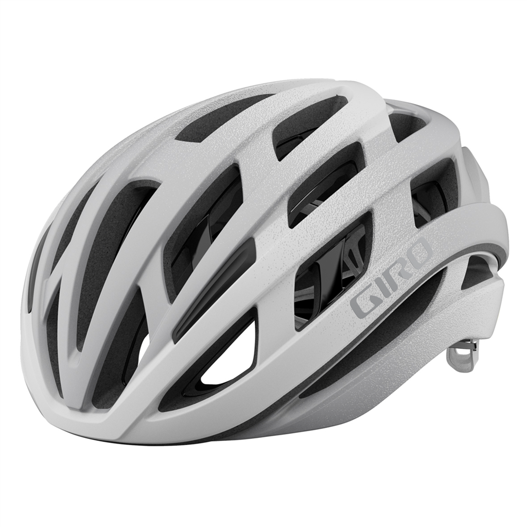 HELIOS SPHERICAL MIPS Velohelm / matte white/silver fade / M 55-59
