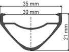 EX 1501 SPLINE  27.5" VR BOOST 15x110 / schwarz