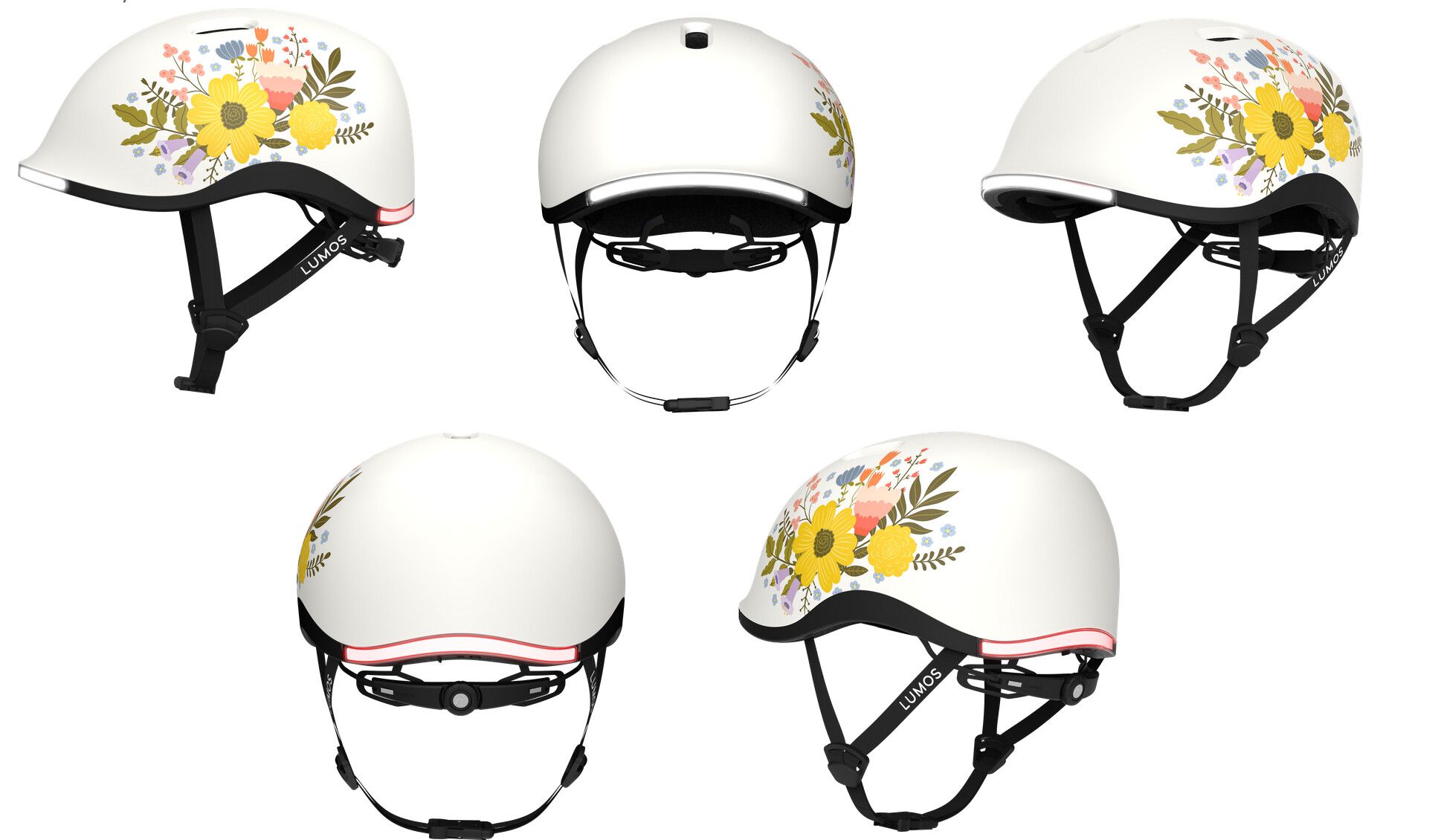 NYXEL MIPS Velohelm  / flower power / M 55-59cm