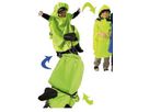LUCKY CAPE Kindersitzregenschutz und Regenponcho / neongelb