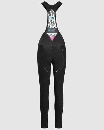 UMA GT ULTRAZ Damen-Softshell-Trägerhose mit Polster / black series / S