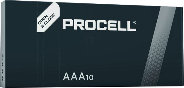 Batterie Procell Constant Micro MN2400 LR03 1.5V offen