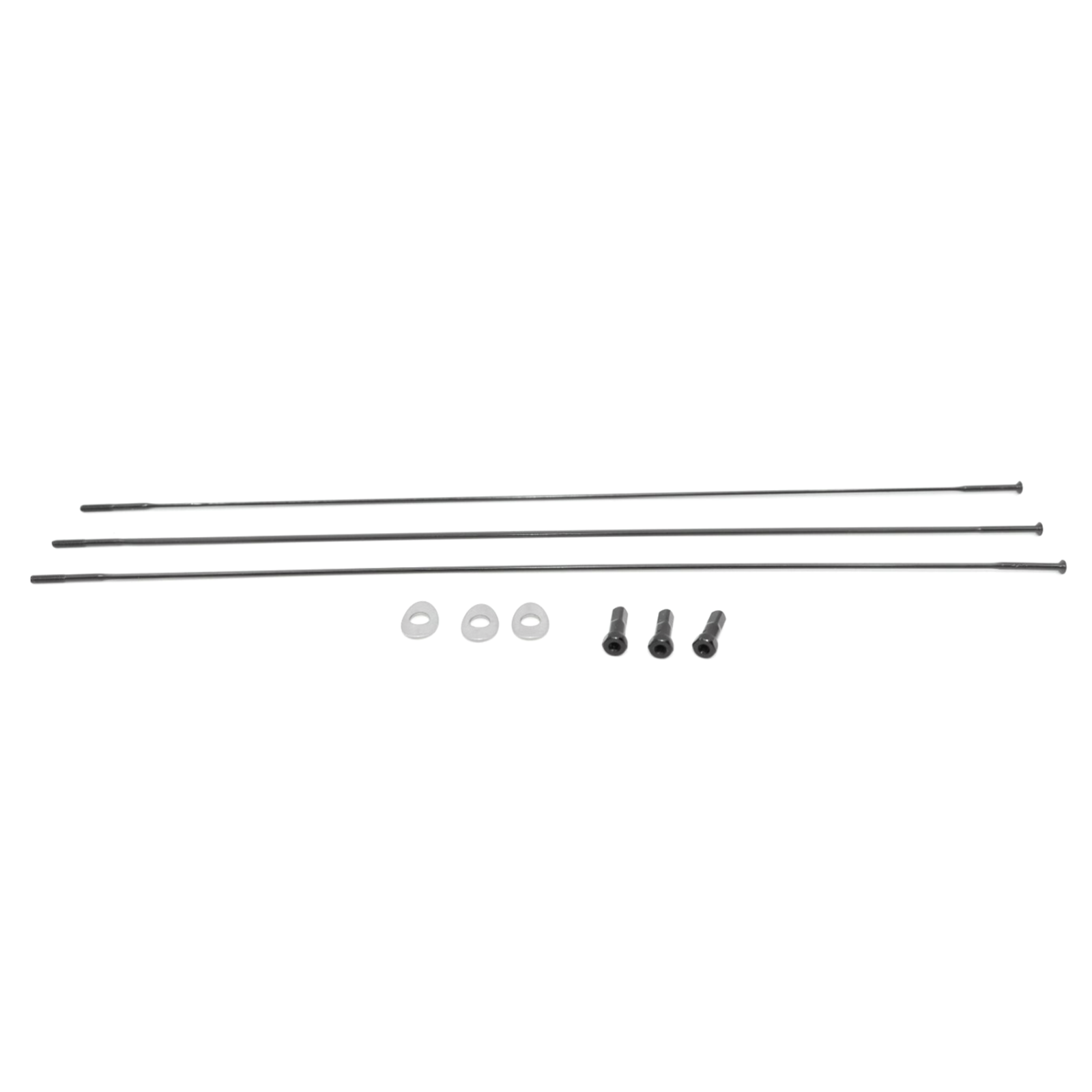 Spoke and Nipple 272mm CX-Sprint StraightPull Qty3 / black