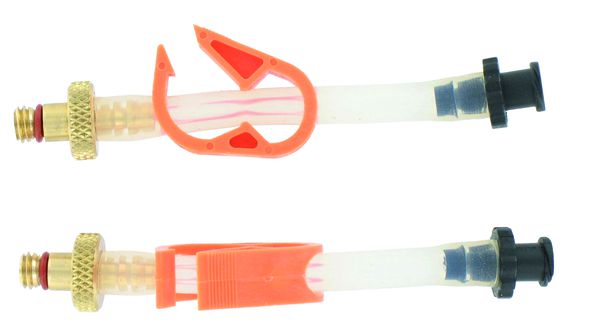 Ersatzschläuche zu Disc Entlüftungsset / orange / M6