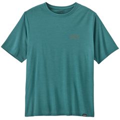 CAP COOL Herren-Kurzarmshirt / strataspire: wetland blue x-dye / M