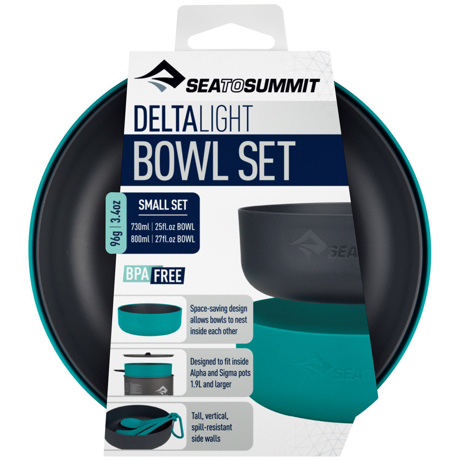 DELTALIGHT BOWL SET, 2-teilig / multicolor / L