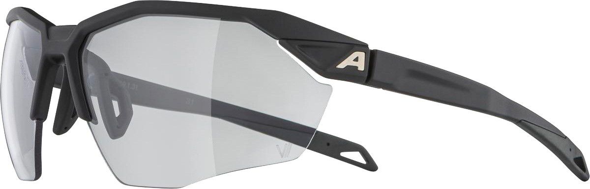 TWIST SIX HR Varioflex Sportbrille / black matt / 140mm