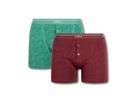 BICYCLES Boxershorts, Set 2-farbig / mint, red / L