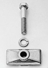 Lasche F7 2. Montage silber / silber