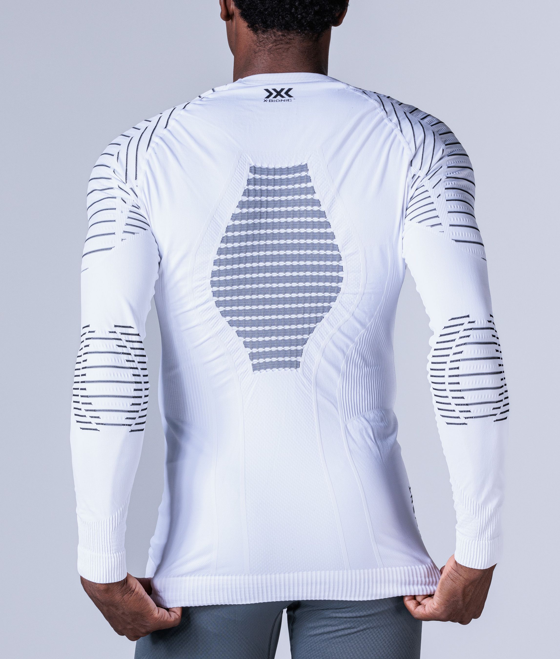 Men Invent 4.0 Shirt LG SL / White/Black / L