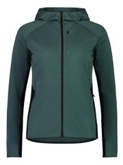 APPROACH Damen-Merino-Kapuzenjacke / burnt sage / XS