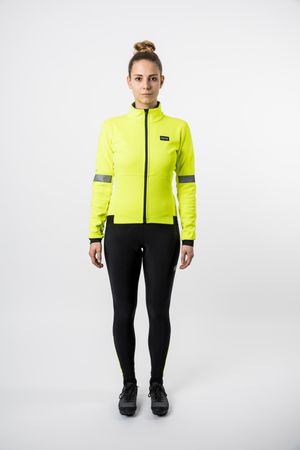 STREAM GTX PL Damen-Regenjacke / neon yellow / 36