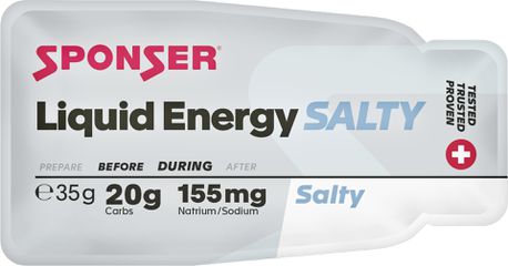 Liquid Energy, Display (40 x 35 g) Sachets / Salty