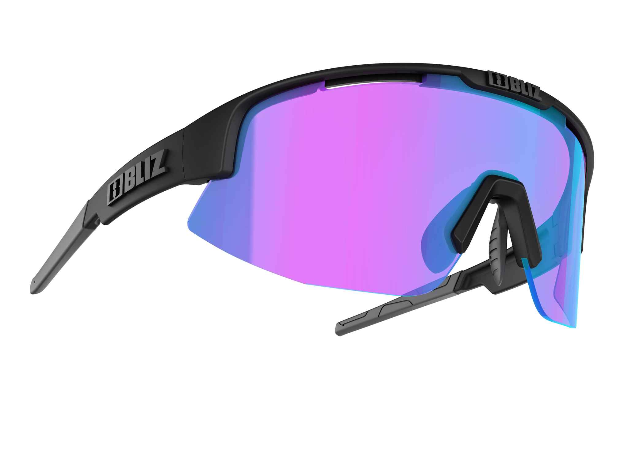 MATRIX SMALL Sportbrille , matt black grey - Hauptansicht