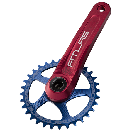 Atlas Cinch Crankarm (RF136) / red / 165mm