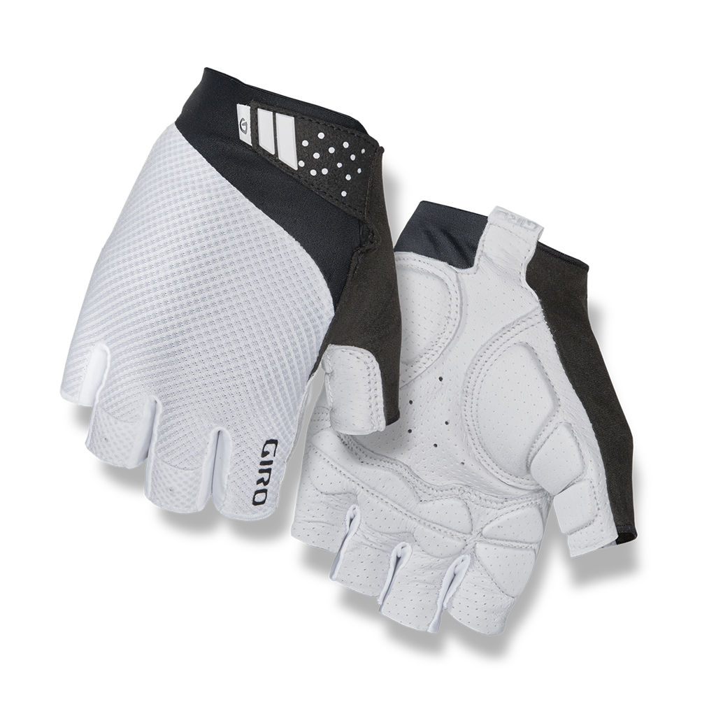 MONACO GEL II Unisex-Kurzfingerhandschuhe / white / S