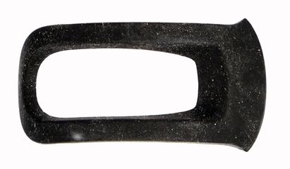 Scheinwerferhalter Silicon für Blinder Road / schwarz / kurz