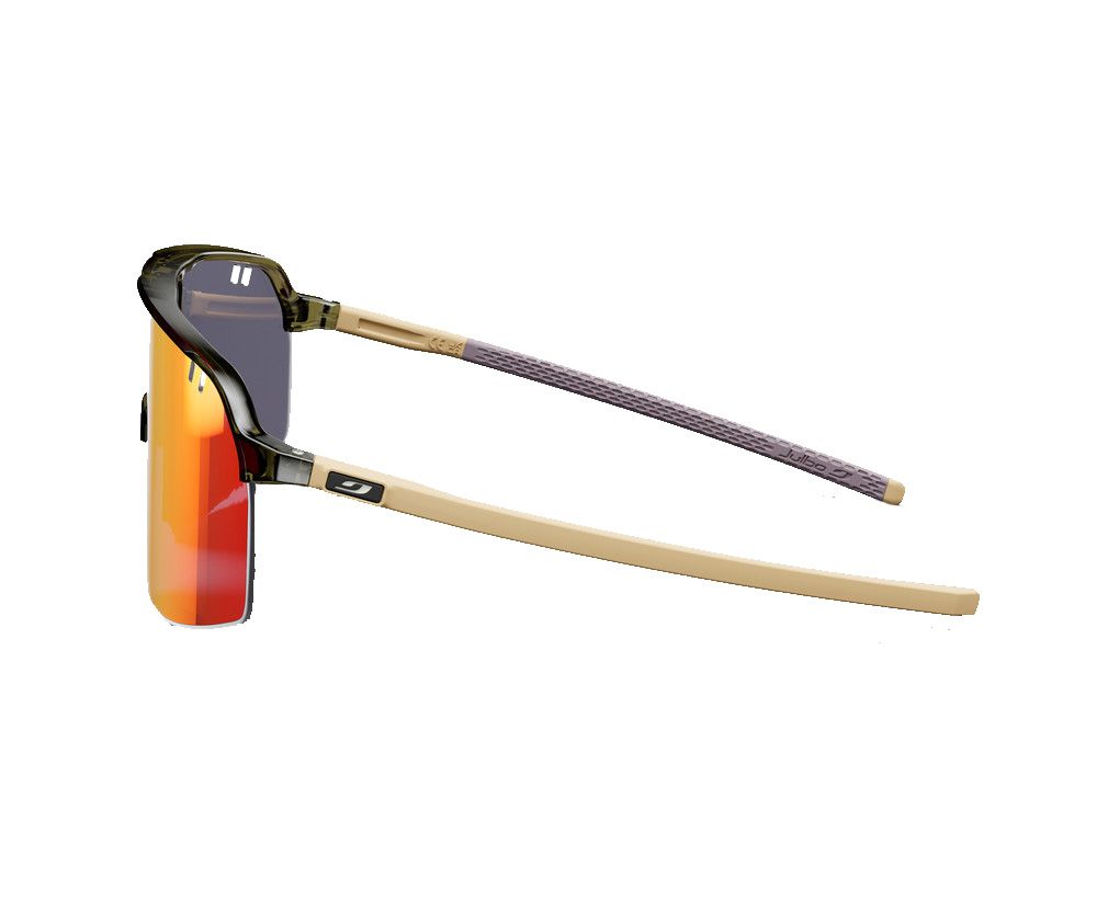 INTENSITY Sportbrille / grün army/beige matt