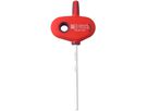 PB 207/1206 INBUS mit Quergriff / silber rot / 2.5mm