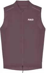 ODYSSEY HIGH VISIBILITY Herren-Gravel-Windweste / burgundy / M