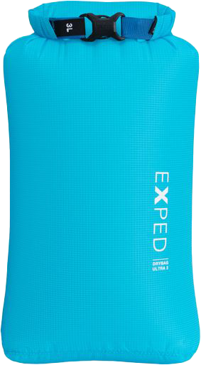 DRYBAG ULTRA light Wasserdichte Packbeutel / cyan / 3l