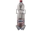 PET 1.5l-Flaschenhalter aus Edelstahl / grau