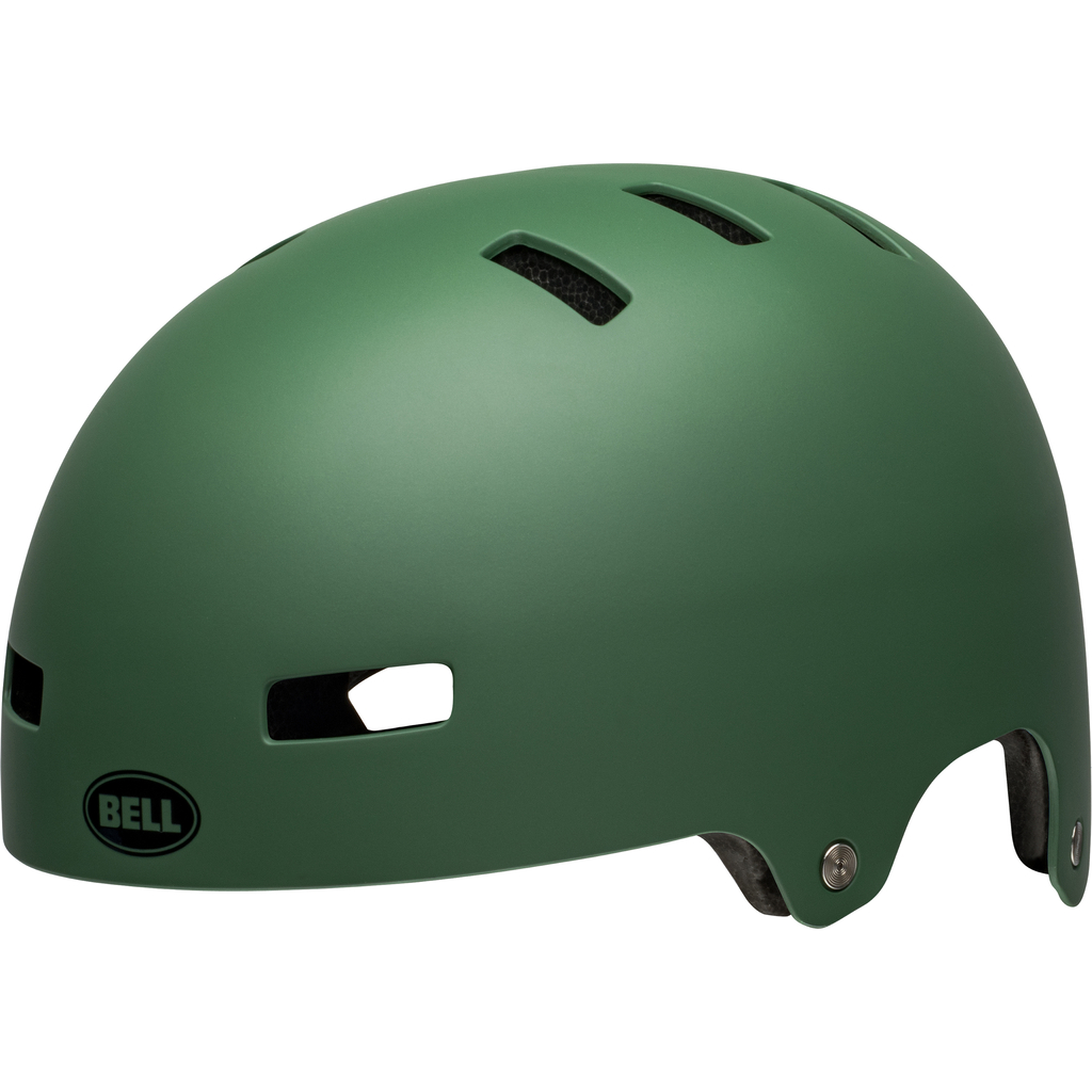 LOCAL Velohelm / matte dark green / S