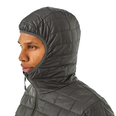 NANO PUFF Herren-Loftjacke / forge grey / S
