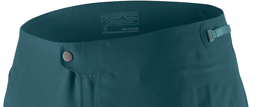 DIRT ROAMER Damen-Bikeshorts / tidal teal / M=8