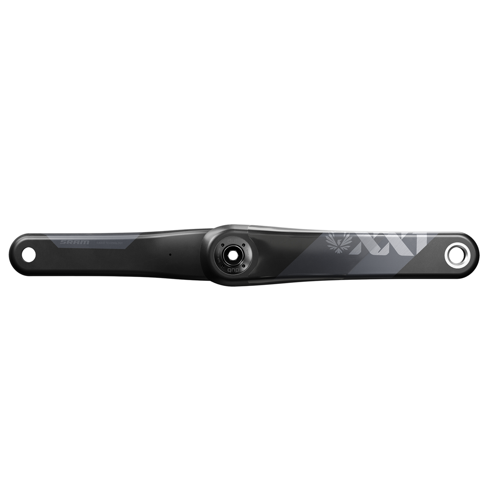Crankarmset XX1 Eagle 8-Bolt MTB Wide DUB / natural carbon / 170mm/Noringst
