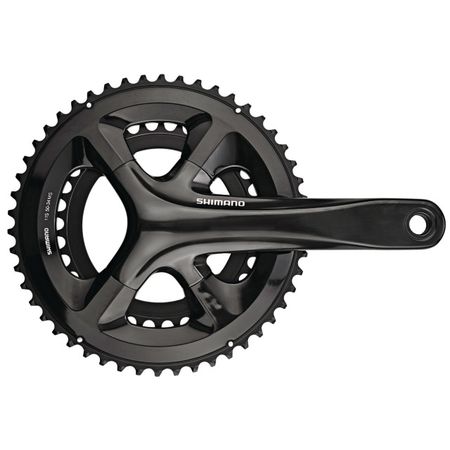 Kettenradgarnitur FC-RS510 Double / schwarz / 165mm / 50x34