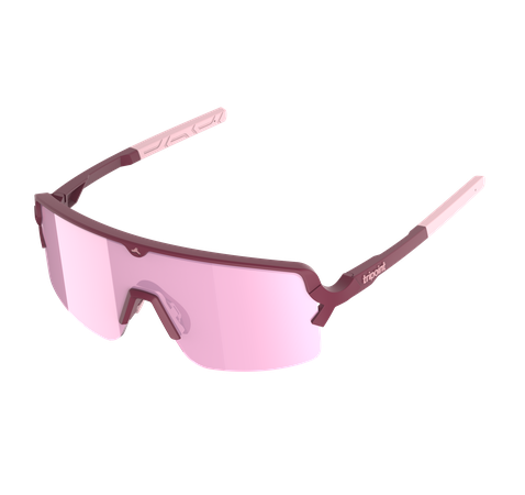 LAKE PRESPA SMALL Sportbrille / matt burgundy/brown pink multi