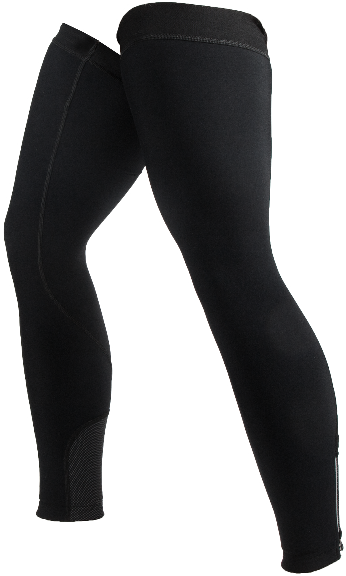 REFLEXI reflektierende Beinlinge / schwarz / XL/XXL