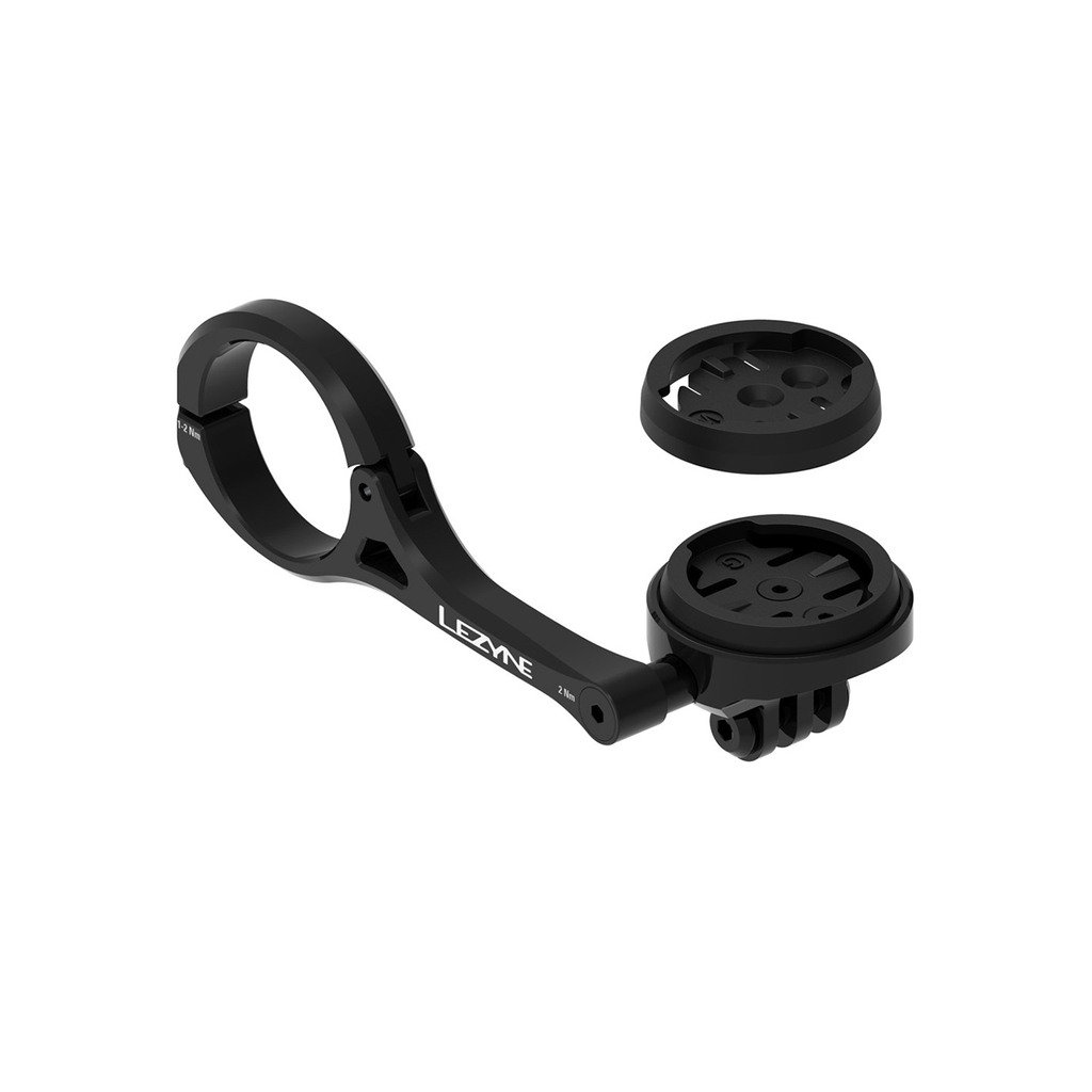 Garmin/Wahoo GPS Forward Mount With Gopro / black / one size