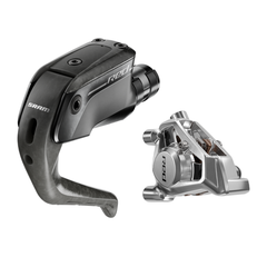 Disc Brake Red Aero hydraulic Disc Flat Mount / black/silver / 1100mm