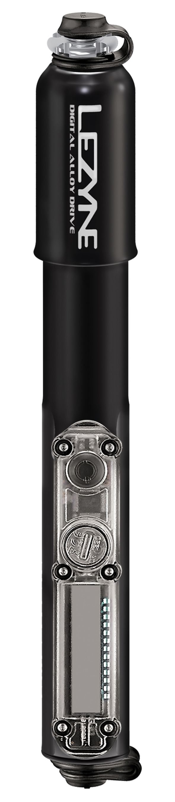 DIGITAL ALLOY DRIVE Minipumpe mit digitalem Manometer / schwarz