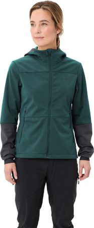 QIMSA Damen-Softshelljacke / deep pond / 36