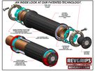 REVGRIPS Pro Series MTB Griff / schwarz / 32.5mm