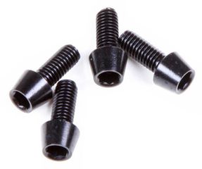 ALU INBUSSCHRAUBEN M5x12mm für Bidonhalter / schwarz
